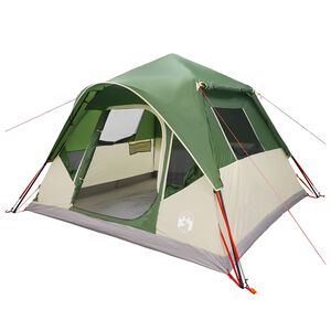 vidaXL Okamžit&yacute; stan Zelen&aacute; 305 x 275 x 190 cm Polyester a oceľ