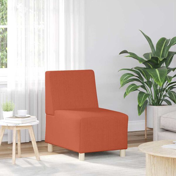vidaXL Bezr&uacute;čkov&aacute; modul&aacute;rna sofa jednotka 2 pcs Oranžov&aacute;