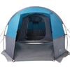 vidaXL Kempingový stan tunelový 4 osoby modrý vodeodolný