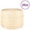 vidaXL Lano, 100% sisal 10 mm, 25 m