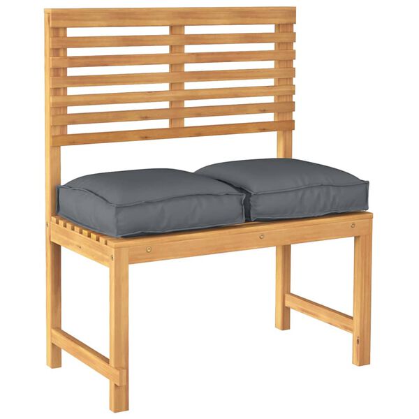 vidaXL Podložka 2 pcs Antracit 40 x 40 x 8 cm Oxfordsk&aacute; l&aacute;tka