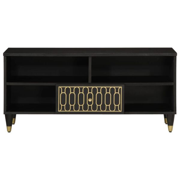 vidaXL TV skrinka 100x33x46 cm, mangov&yacute; mas&iacute;v