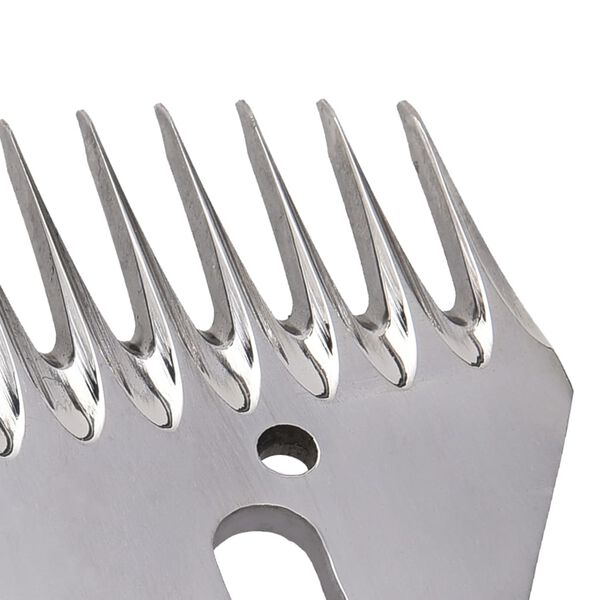 vidaXL Dvojdielna sada čepelí do strojčeka na strihanie oviec 80 mm