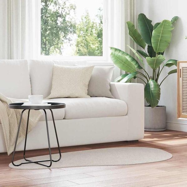 vidaXL Kusov&eacute; koberce HUARTE Pieskov&aacute; 80 x 150 cm Polyester