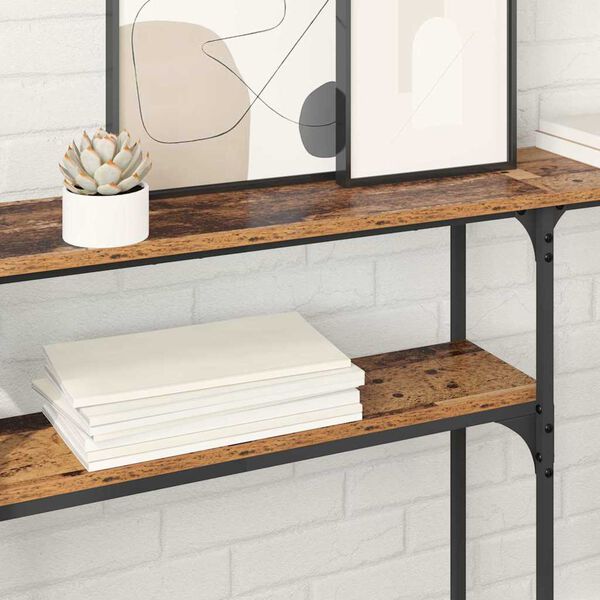 vidaXL Konferenčn&yacute;stol&iacute;k Star&eacute; drevo 145x22.5x75cm Kompozitn&eacute; drevo