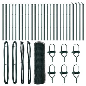 vidaXL Stĺp na plot. Zelen&aacute;