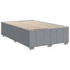 vidaXL Boxspring posteľ s matracom bledosiv&aacute; 120x190 cm l&aacute;tka