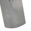 vidaXL Hlava lopaty 4 pcs Strieborn&aacute; 43 x 17 cm