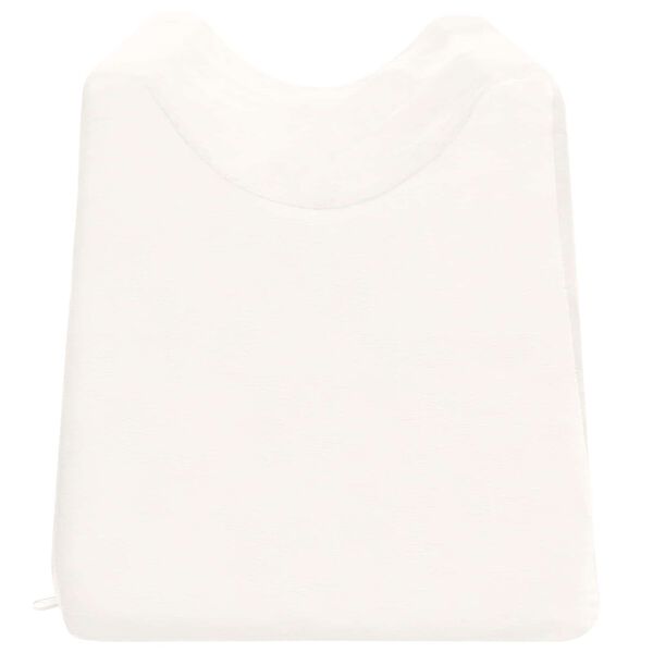 vidaXL Vank&uacute;&scaron; na nohy Jednofarebn&yacute; Biela 68 x 25 x 21,5 cm PU pena