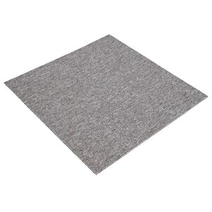 vidaXL Kobercov&aacute; dlaždica Hned&aacute; 50 x 50 cm 20 ks PP a Bit&uacute;men