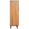 vidaXL Highboard s &uacute;ložiskom Drevit&eacute; hned&eacute; dokončenie 40 x 33 x 110 cm