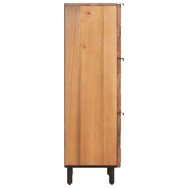vidaXL Highboard s &uacute;ložiskom Drevit&eacute; hned&eacute; dokončenie 40 x 33 x 110 cm