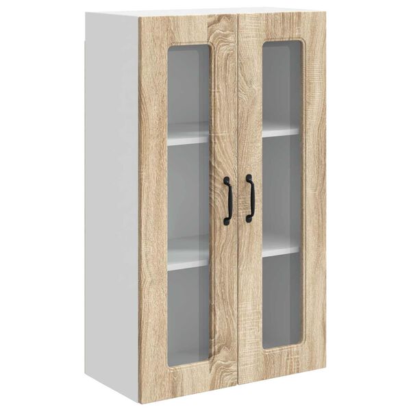 vidaXL Kuchynsk&aacute; skriňa s &uacute;ložiskom Kalmar Sonoma dub 60 x 31 x 100 cm