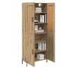 vidaXL Highboard 2 pcs Remeseln&yacute; dub Kompozitn&eacute; drevo