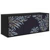 vidaXL N&aacute;stenn&yacute; TV kabinet DOKKUM 102 x 33 x 40 cm Čierny dub