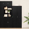 vidaXL Highboard Čierny dub 40 x 42,5 x 185 cm