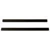 vidaXL Lišta pod palubovku 6 ks čierna 170x8,5x4,5 cm WPC