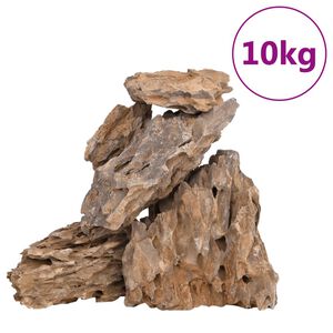 vidaXL Dračie kamene 10 kg viacfarebn&eacute; 10-30 cm