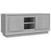 vidaXL TV skrinka siv&yacute; dub sonoma 102x35x45 cm spracovan&eacute; drevo