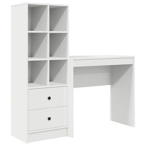 vidaXL St&ocirc;l Biela 125,5 x 40 x 127 cm 2 ks