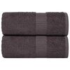 vidaXL Utierky na um&yacute;vanie FROGN 2 ks antracitov&eacute; 30x30 cm 360 g/m&sup2;