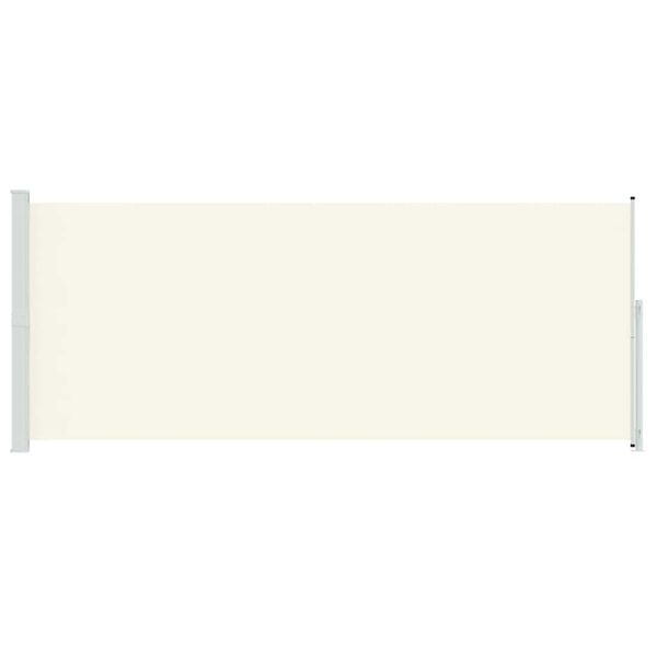 vidaXL Zaťahovacia bočn&aacute; mark&iacute;za na terasu 200x500 cm kr&eacute;mov&aacute;