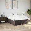 vidaXL Boxspring posteľ s matracom tmavohned&aacute; 140x190 cm l&aacute;tka
