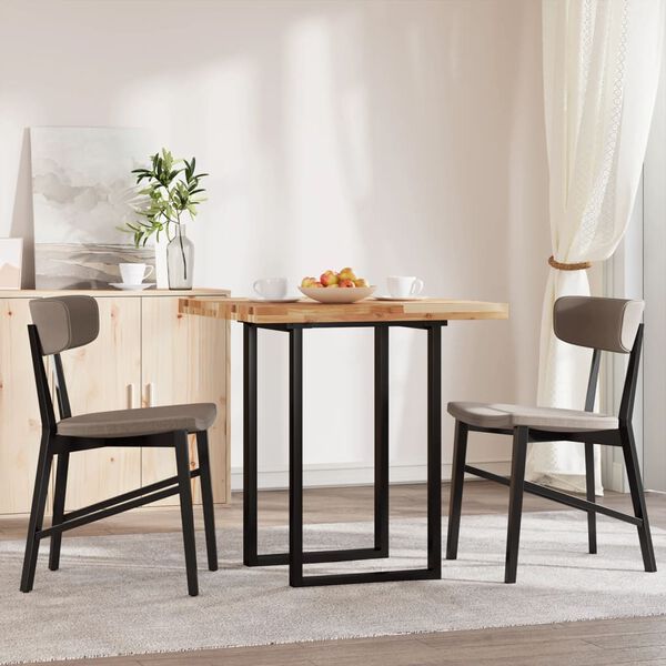 vidaXL Stolová doska štvorcová 70x70x4 cm masívna akácia