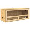 vidaXL Ter&aacute;rium Hned&aacute; 100 x 40 x 40 cm OSB