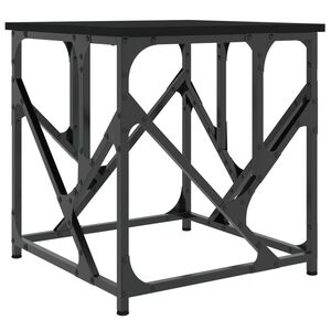 vidaXL Konferenčn&yacute; stol&iacute;k čierny 45x45x47,5 cm kompozitn&eacute; drevo