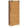 vidaXL Highboard Star&eacute; drevo 69,5 x 34 x 180 cm Kompozitn&eacute; drevo