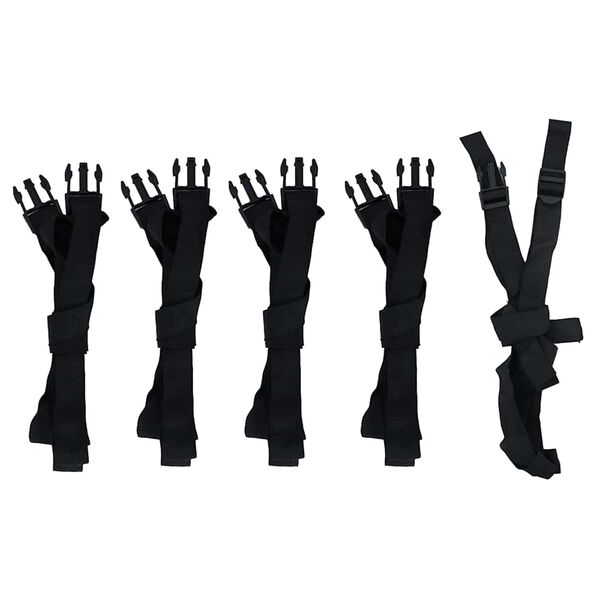 vidaXL Kryt na čln siv&yacute; 710x265x40 cm