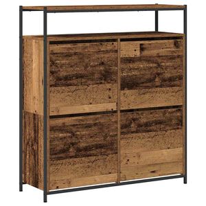 vidaXL Skriňa na top&aacute;nky 100 x 34 x 112 cm Kompozitn&eacute; drevo