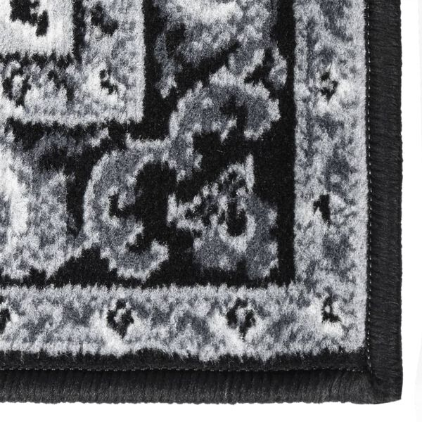 vidaXL Koberec beh&uacute;ň BCF čierny 100x200 cm