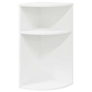 vidaXL Koncov&yacute; st&ocirc;l Biela 29,6 x 29,6 x 60 cm Kompozitn&eacute; drevo