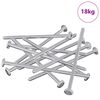 vidaXL Skrutka 800 ks Strieborn&aacute; M6 x 120 mm Oceľ