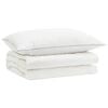 vidaXL S&uacute;prava papl&oacute;nu z 90% husacieho peria FULDA 2 ks 152 x 203 cm