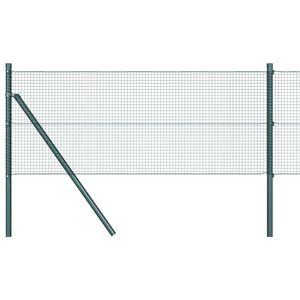 vidaXL Zv&aacute;ran&aacute; dr&ocirc;ten&aacute; ohrada na upevnenie 100 x 0,5 m Zelen&aacute;