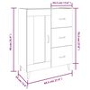 vidaXL Komoda vo farbe dubu sonoma 69,5x34x90 cm spracované drevo