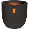 Capi Kvetináč v tvare vajca Urban Smooth 54x52 cm čierny KBL935