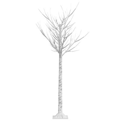 vidaXL Vianočný stromček/vŕba 140 LED 1,5 m studená biela dovnútra/von