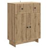 vidaXL Serv&iacute;rovacia skriňa Dub artisan 66 x 34,5 x 90 cm
