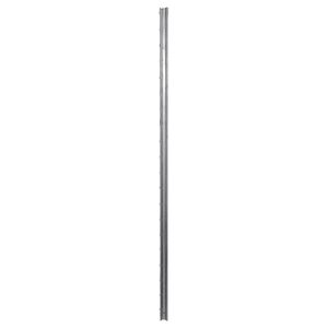 vidaXL Stĺp na plot. 10 pcs Strieborn&aacute; 200 cm Oceľ