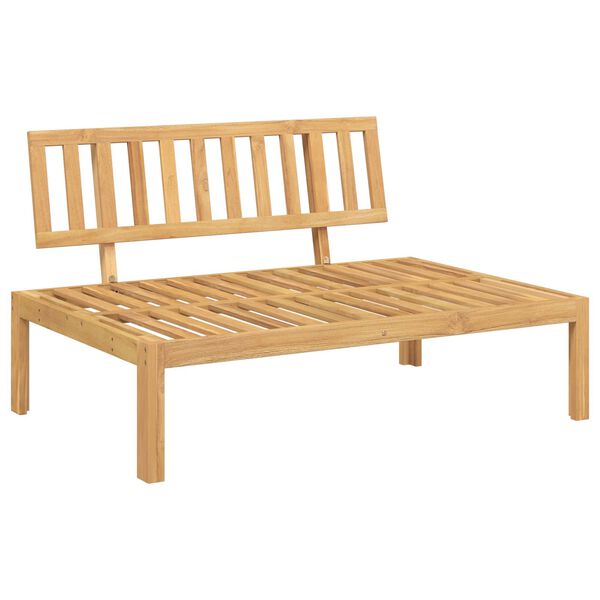 vidaXL Sada pohoviek Čierna 120 x 80 x 69 cm Pevn&eacute; ak&aacute;ciov&eacute; drevo