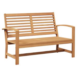 vidaXL lavička Hned&aacute; 110 x 65 x 76,5 cm Hust&eacute; teakov&eacute; drevo