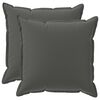 vidaXL Poťah na podložku 2 ks HOUTEN Antracitov&aacute; 55 x 55 cm Polyester