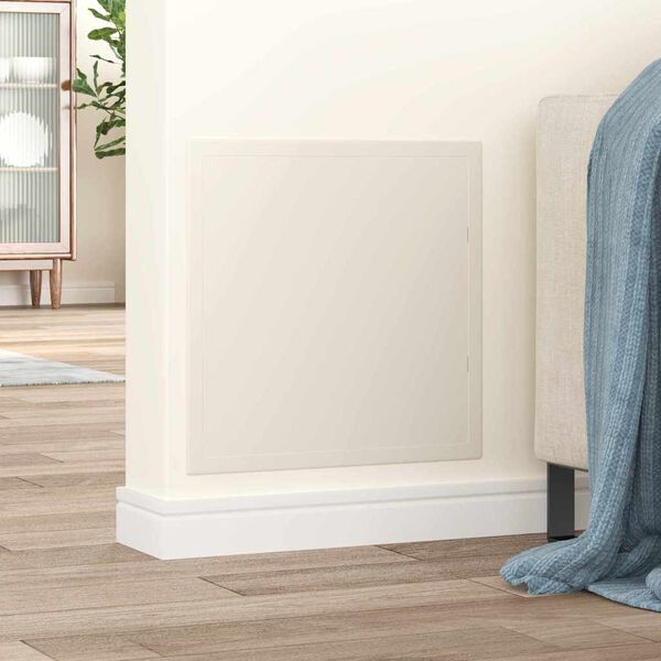 vidaXL Pr&iacute;stupov&eacute; dosky Biela 40 x 40 cm ABS plast