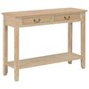 vidaXL Konzolov&yacute; stol&iacute;k 110x35x80 cm drevo
