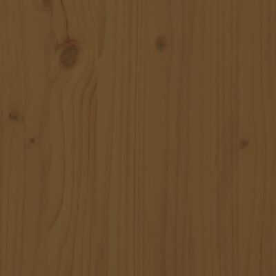 vidaXL Denná posteľ medovo-hnedá 80x200 cm borovicový masív