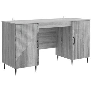 vidaXL St&ocirc;l Siv&aacute; sonoma 142,5 x 50 x 75 cm Kompozitn&eacute; drevo